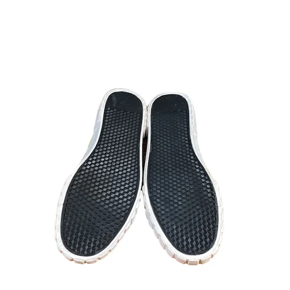 Bershka Women’s Yellow & Black Street Style Lace-Up Sneakers Size 38 - Picture 3 of 10